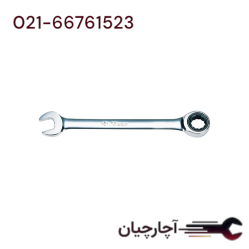 آچار یکسر رینگ جغجغه ای 13 برند هنس، کد کالا 1165M13