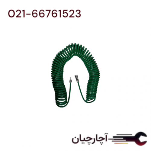 شیلنگ فنری 15 متری 8*12 برند هنس، کد کالا 8602-815