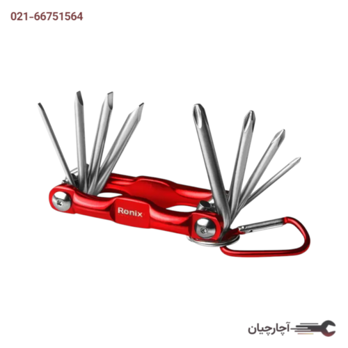 پیچ گوشتی آلومینومی فانتزی 8عددی برند رونیکس، کد کالا RH-2901