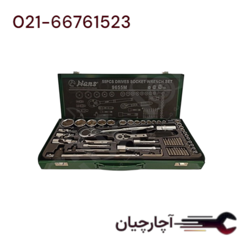 جعبه بکس 55 عددی 6 پر برند هنس، کد کالا 9655M