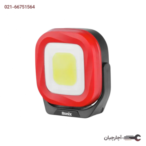 نور افکن شارژی کتابی مینی پایه دار 1000 لومن برند رونیکس، کد کالا RH-4221