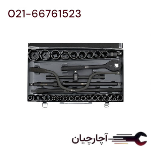 جعبه بکس فشار قوی درایو 1 12پر 20 عددی 32-85 میلی متر برند داناکو، کد کالا D7980220