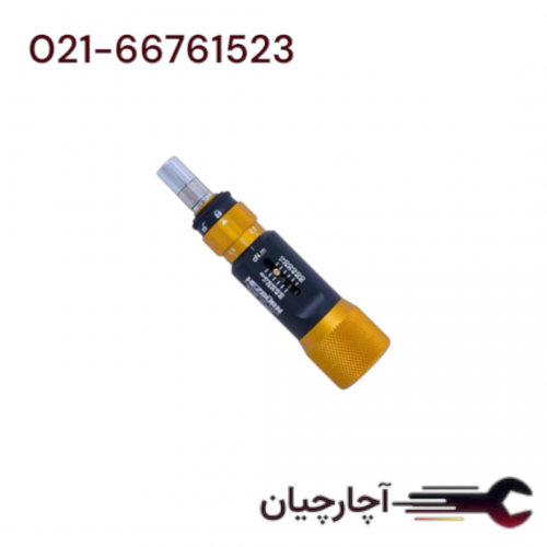 ترکمتر سریZD دسته پیچگوشتی درایو 1/4 5-60سانتی نیوتن متر برند هزبرن، کد کالا 700106