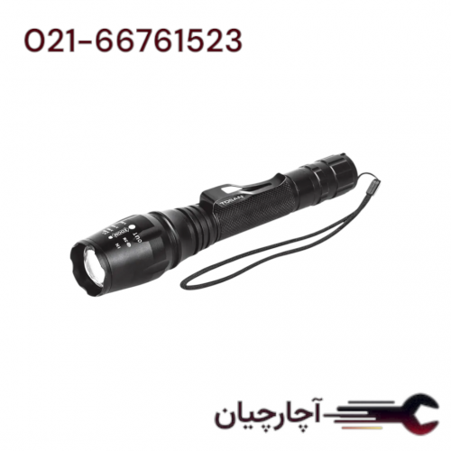 چراغ پلیسی شارژی  برند توسن، کد کالا 9581FLL