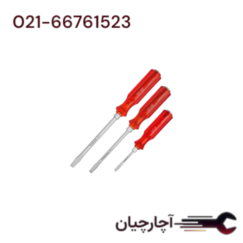 پیچ گوشتی ضربه خور دوسو سایز 05*75 برند توسن، کد کالا T45-75F