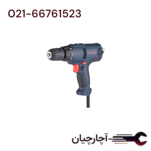 دریل پیچ‌گوشتی برقی 280 وات سری پلاس برند توسن، کد کالا 0911SN