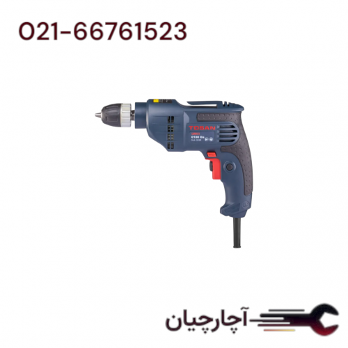 دریل 10 میلی متر اتومات 400 وات  برند توسن، کد کالا 0100DA