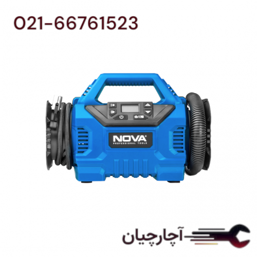 مینی کمپرسور سه کاره فندکی برند نووا، کد کالا 9162