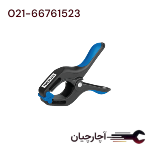 گیره دستی انبری 100 میلیمتر4 اینچ برند نووا، کد کالا 4086