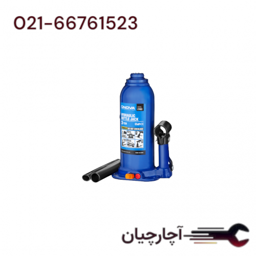 جک روغنی 3 تن برند نووا، کد کالا 2103