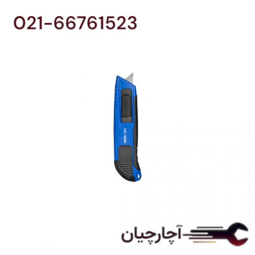 کاتر ذوزنقه ای اتوماتیک 19 میلیمتر بدنه المینیومی برند نووا، کد کالا 1371