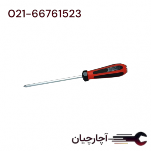 پیچ گوشتی ضربه ای 8-150 چهارسو برند جی تک، کد کالا GTH8-150