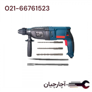 دریل بتن کن سه حالته 800 وات برند پی ام، کد کالا 11253-P.M