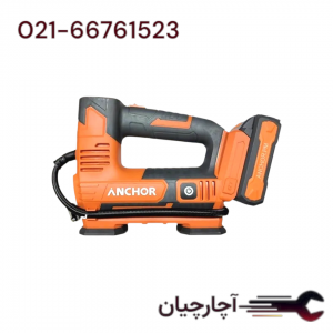 پمپ باد دیجیتال براشلس 20 ولت 2 آمپر برند آنکور، کد کالا PB211-ANCHOR