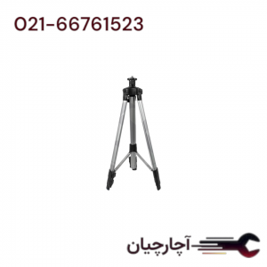 سه پایه تلسکوبی مجهز به کپسول تراز و تنظیم ارتفاع برند پی ام، کد کالا