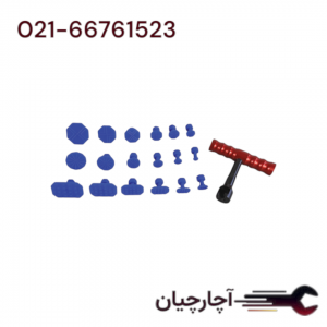 مکش دستی و سری چسبونک 19 پارچه  برند ال کا کد کالا: H2195