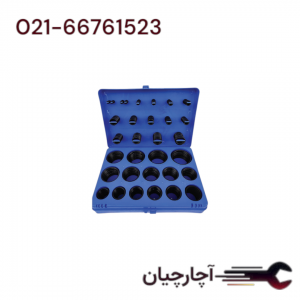 کیت 419 عددی اورینگ 32 سایز 3-50 میلیمتر NBR برند ال کا کد کالا: Z5145