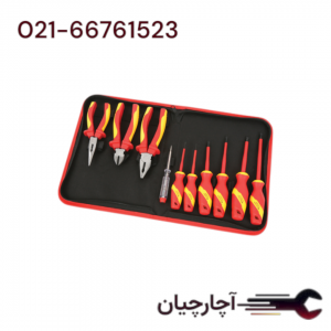 کیف ابزار 10 پارچه 1000 پارچه VDE برند ال کا کد کالا: Y3043