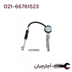 گیج باد 3 کاره 160 PSI برند ال کا کد کالا: UC0492