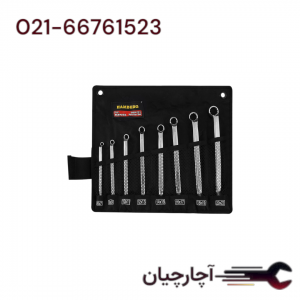 آچار دوسر رینگی کیفی 8 عددی  برند هامبورگ