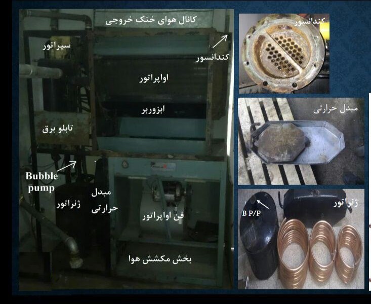 مینی چیلر جذبی - خورشیدی