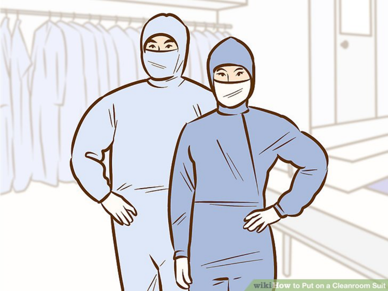 الزامات پوشش در اتاق تمیز