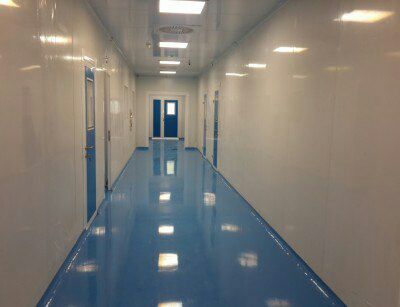 اتاق ها دارای محدودیت در اتاق تمیز