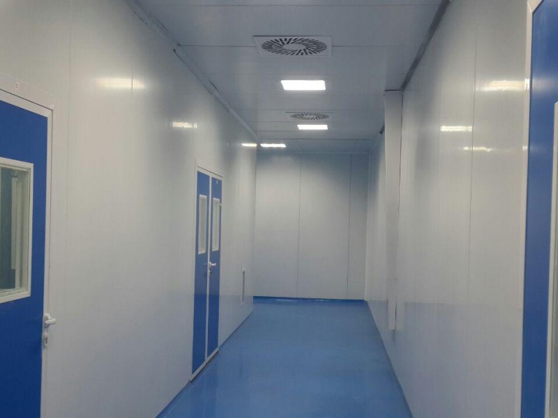 حرکت هوا در یک اتاق تمیز دارای جریان متلاطم