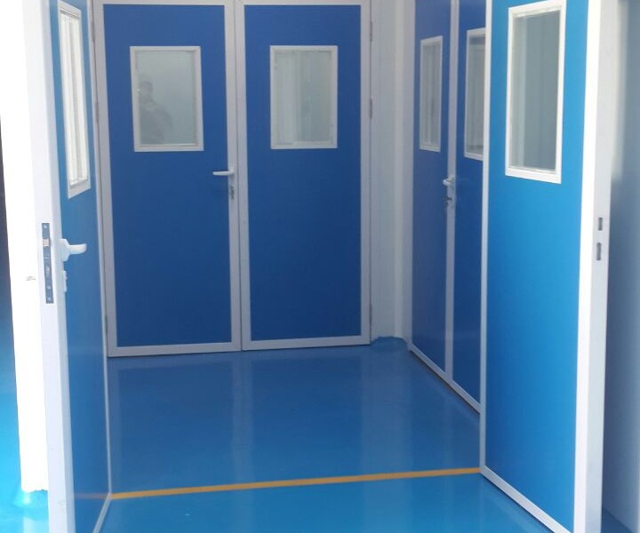 ناحیه انتقال مواد در اتاق تمیز