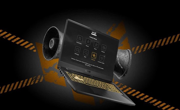 سیستم صوتی لپ تاپ گیمینگ ایسوس تاف 17 مدل 2022