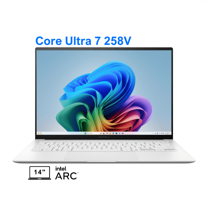 لپ تاپ ایسوس زنبوک مدل ASUS Zenbook S 14 UX5406S Ultra 7 258V 32G 1T 2.8K 120Hz OLED 2024