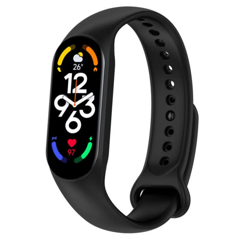 بند سیلیکونی مچ بند هوشمند شیائومی مناسب برای Mi Band 7