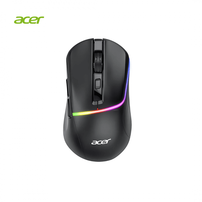 موس ایسر گیمینگ بلوتوث وایرلس شارژی مدل Acer OMR210 Gaming Wireless Bluetooth Dongle Three Mode RGB