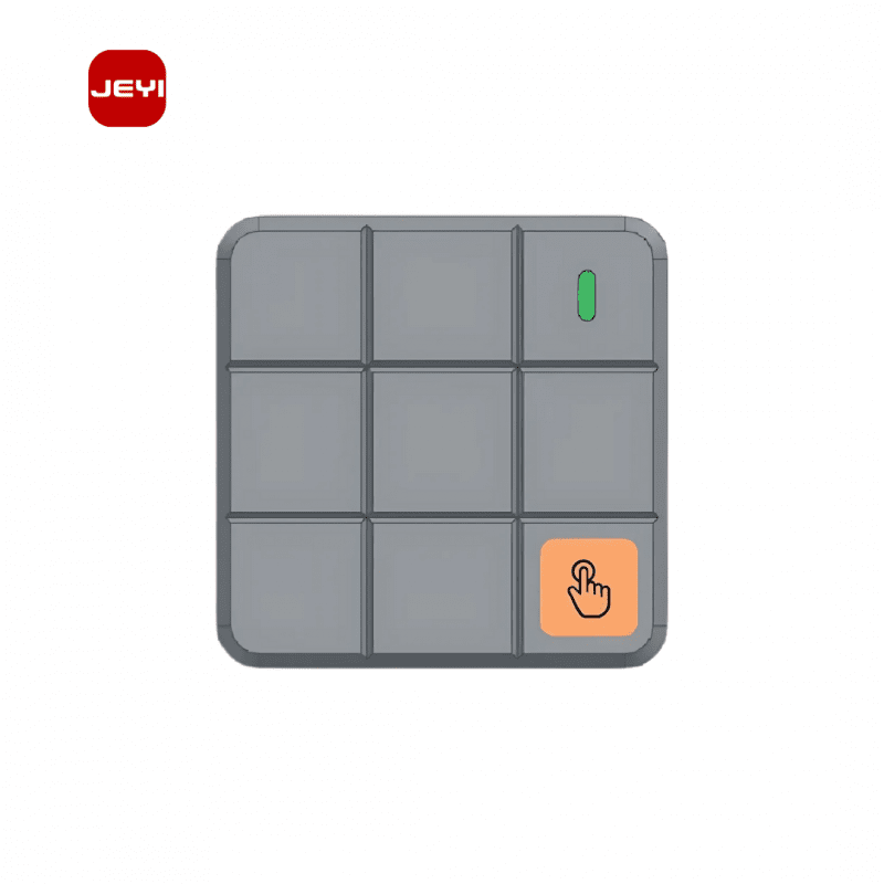 باکس هارد SSD تمام آلومینیومی مدل JEYI i9-Square 2230 Pro Aluminum SSD Box NVMe 10 Gbps