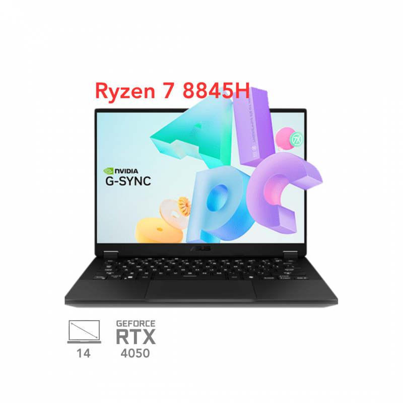 لپ تاپ ایسوس تاف مدل ASUS TUF A14  FA401WV R7 8845H RTX 4050 100W 16G 512G 2.5K 165Hz 2024