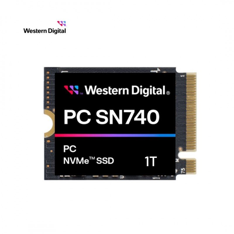 هارد SSD 2230 PCIe 4 وسترن دیجیتال 1T مدل Western Digital PC SN740 SSD M.2 2230 PCIe 4 1T