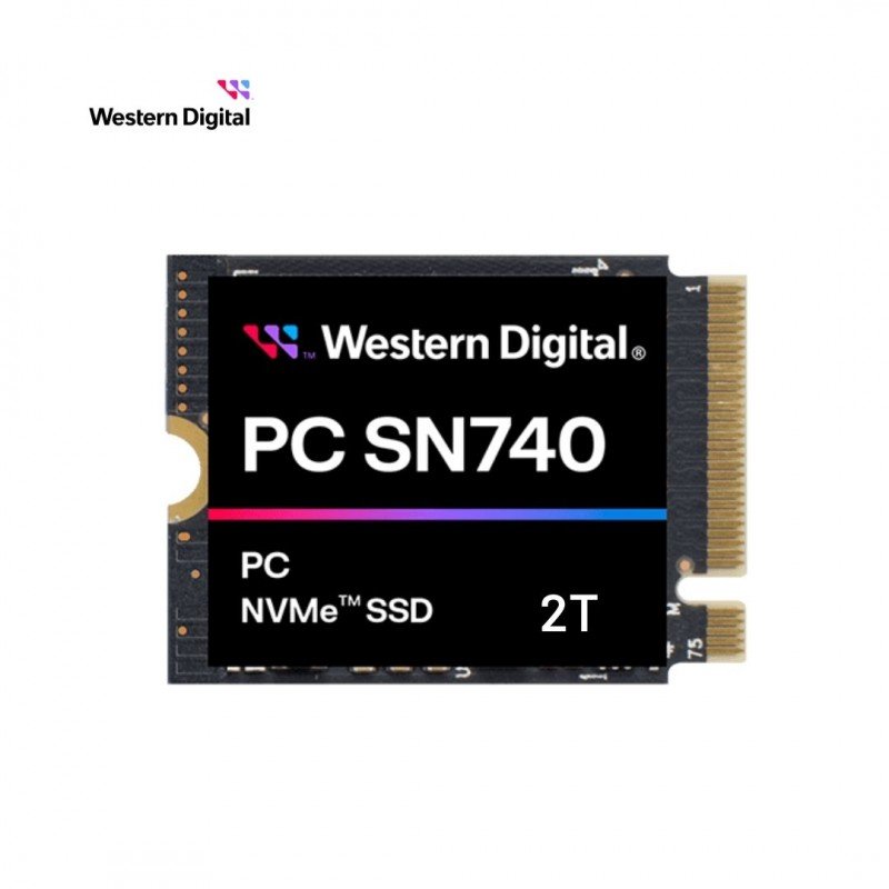 هارد SSD 2230 PCIe 4 وسترن دیجیتال 2T مدل Western Digital PC SN740 SSD M.2 2230 PCIe 4 2T
