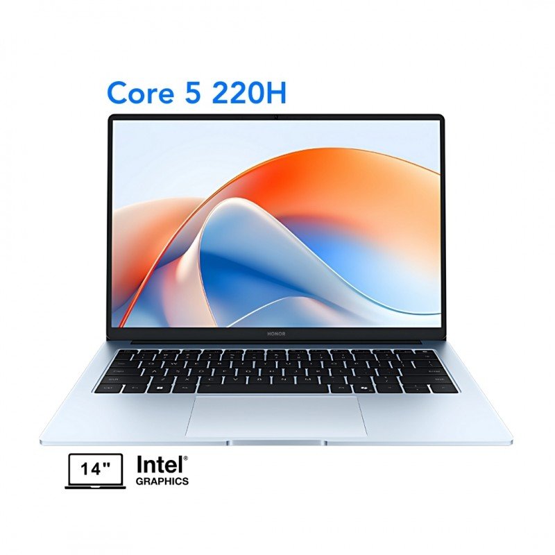 لپ تاپ هواوی آنر نوت بوک 14 مدل Honor Notebook X14 Plus Core 5 220H 32G 1T 2.8K 120Hz 2025