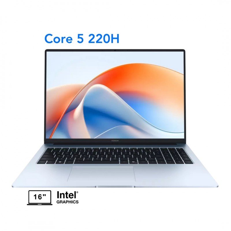 لپ تاپ هواوی آنر نوت بوک 16 مدل Honor Notebook X16 Plus Core 5 220H 32G 1T 2.5K 120Hz 2025