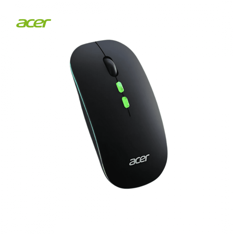 موس ایسر سایلنت بلوتوث وایرلس شارژی مدل Acer OMR050 Bluetooth/Dongle Rechargeable Power Light