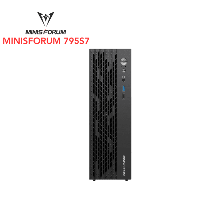 مینی پی سی مینیزفورم مدل Minisforum 795S7 Mini PC AMD R9 7945HX Radeon 610M