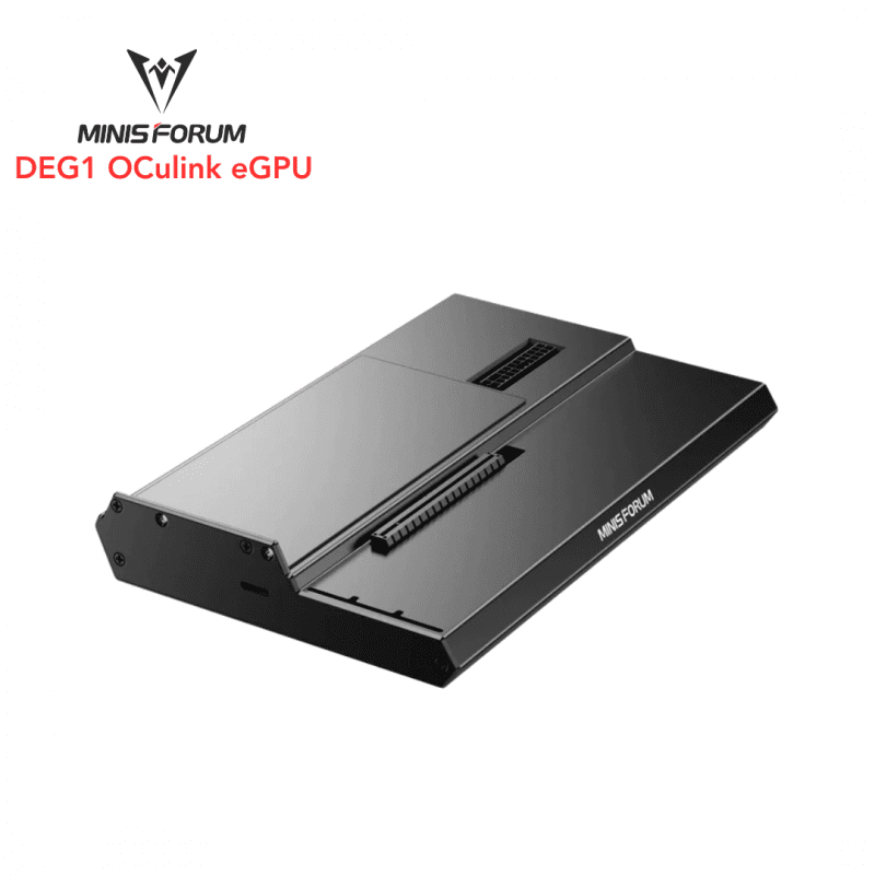 داک کارت گرافیک اکسترنال مینیزفورم مدل Minisforum DEG1 OCulink eGPU Dock