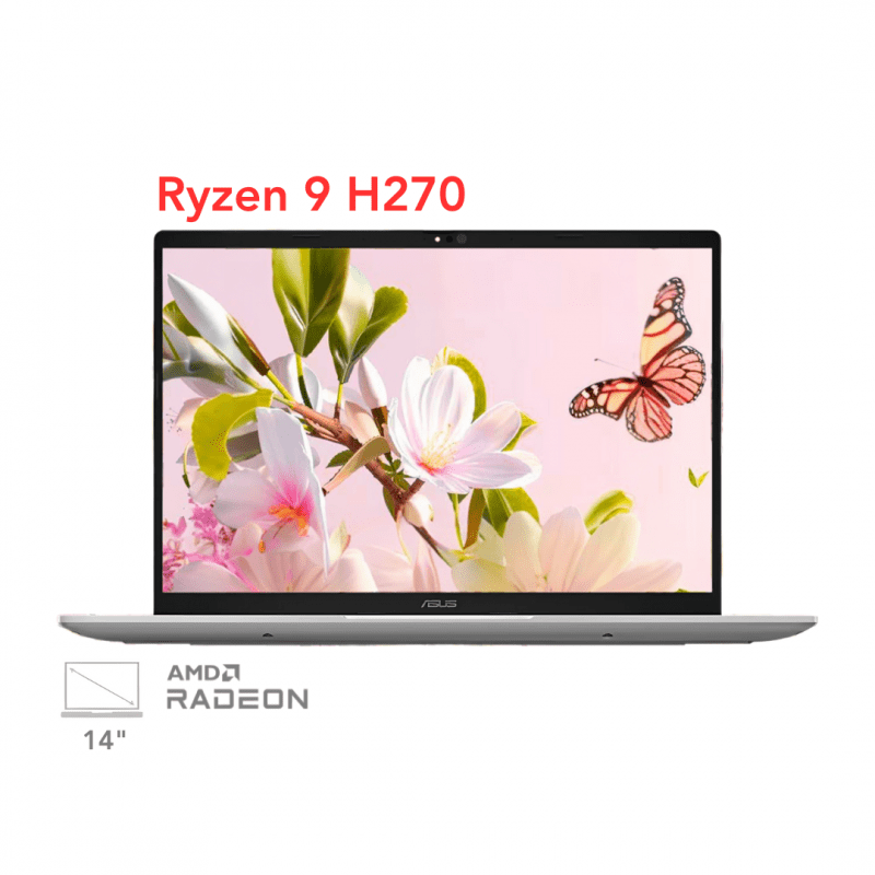 لپ تاپ ایسوس ایدل بوک مدل ASUS Adolbook 14 Air M3407 Ryzen 9 H270 32G 1T 2.5K 120Hz IPS 2025