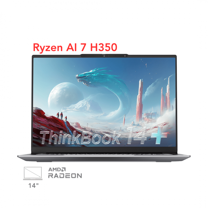 لپ تاپ لنوو تینک بوک 14 مدل Lenovo ThinkBook 14+ Ryzen  AI 7 H350 32G 1T 3K 120Hz 2025