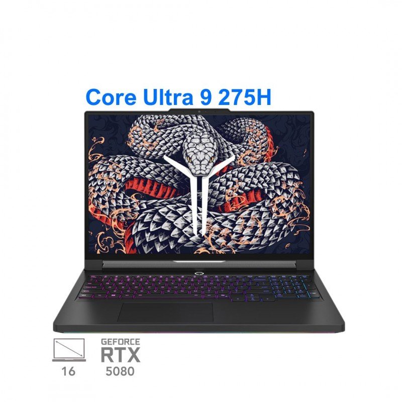 لپ تاپ گیمینگ لنوو لیجن 7 پرو مدل Lenovo Legion 7 Pro Y9000P Core Ultra 9 275HX RTX 5080 175W 32G 1T 2.5K 240Hz OLED 2025
