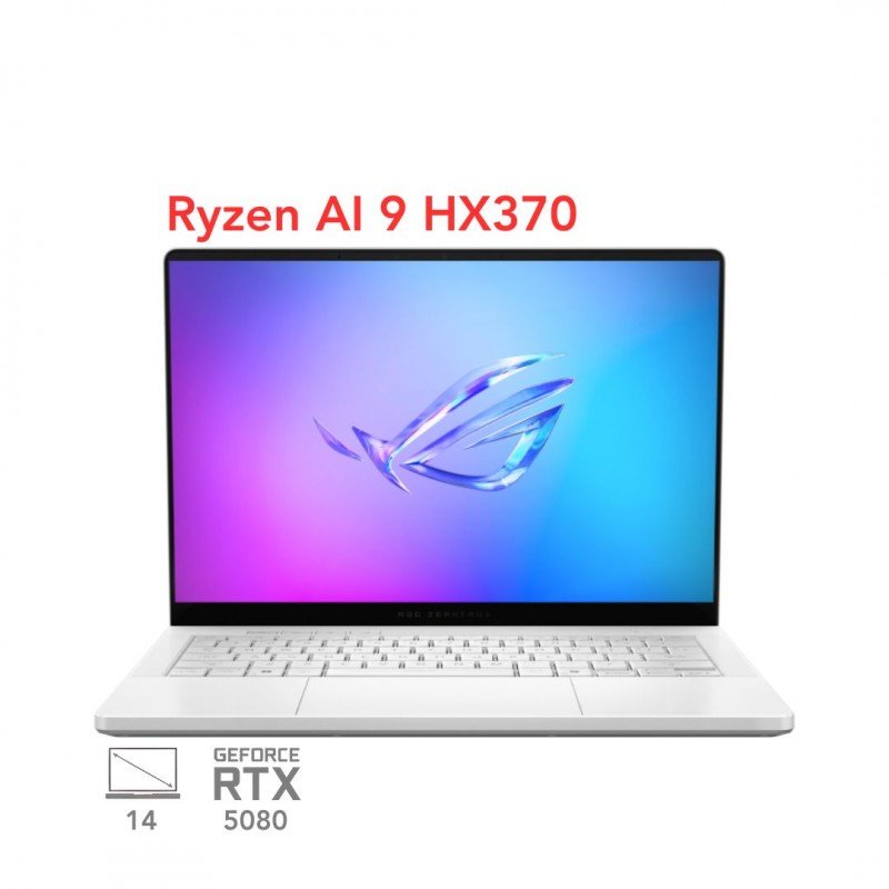 لپ تاپ گیمینگ ایسوس راگ زفیروس ASUS ROG Zephyrus G14  GA403WW Ryzen AI 9 HX 370 RTX 5080 110W 32GB 1TB 3K 120Hz OLED 2025