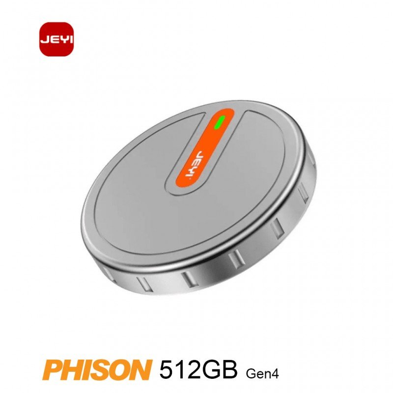 هارد SSD اکسترنال 512 گیگابایتی جیای  مدل JEYI 9210SSD External SSD 512GB 10Gbps Magnetic