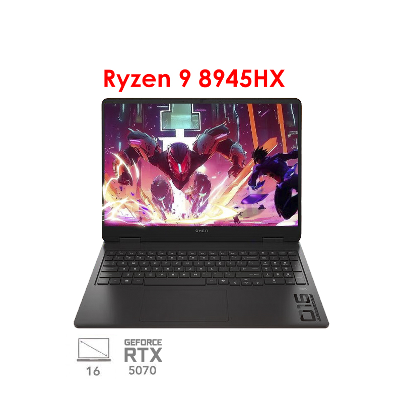 لپ تاپ گیمینگ اچ پی آمن  HP Omen 16 R9 8945HX RTX5070 115W 1T 2.5K 240Hz 2025