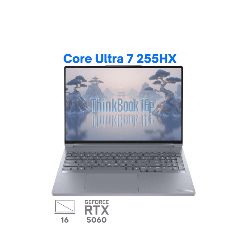لپ تاپ لنوو تینک بوک 16p مدل Lenovo ThinkBook 16p Ultra 7 255HX RTX 5060 32G 1T 2.5K 240Hz 2025