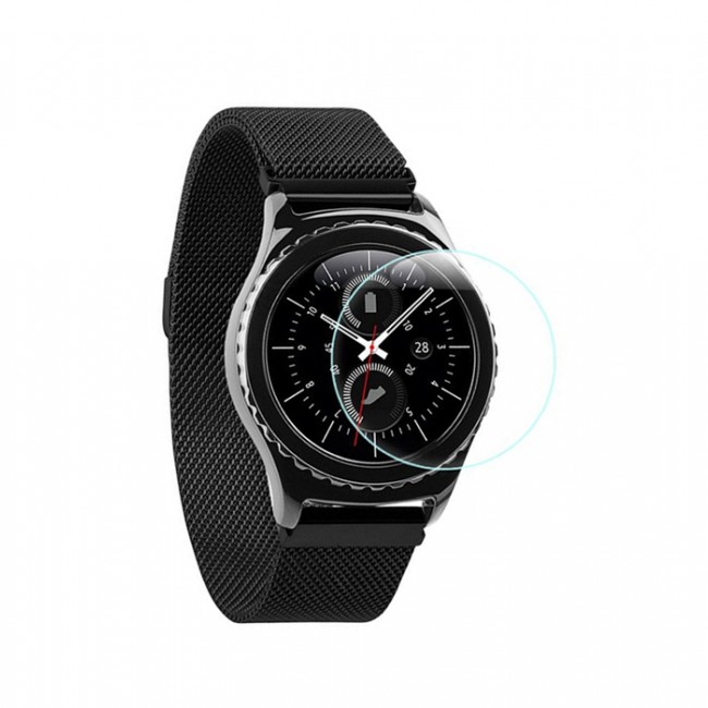 محافظ صفحه نمایشگر تمام چسب ساعت هوشمند سامسونگ مناسب Gear S4 / Galaxy Watch 46mm